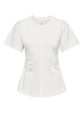 Camiseta Only Marie blanco para mujer