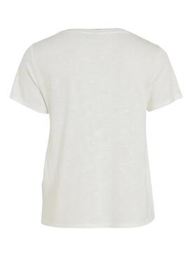 Camiseta Vila Noel blanco para mujer