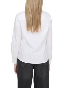 Camisa Only Dea blanco para mujer