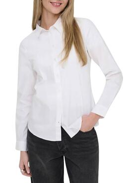 Camisa Only Dea blanco para mujer