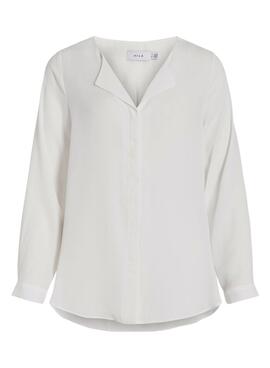 Camisa Vila Lucy blanco para mujer
