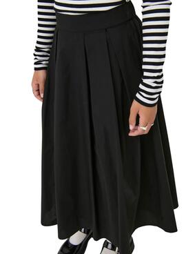 Falda Only Maila negro para mujer