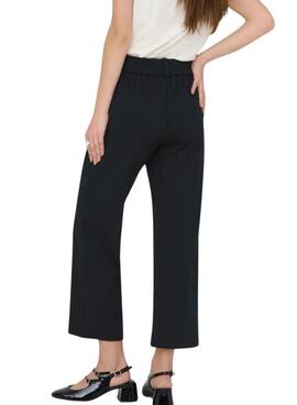 Pantalón culote Only Poptrash negro para mujer