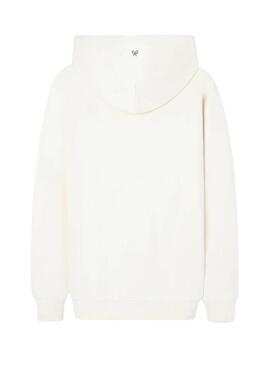 Sudadera Silbon Nomad capucha beige para hombre