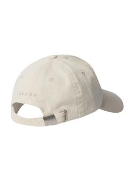 Gorra Pepe Jeans Alix para niños beige 