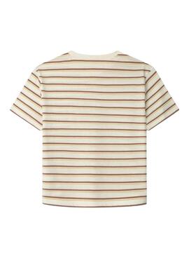 Camiseta Pepe Jeans Arwyn Rayas para niño