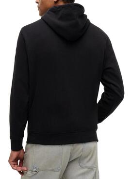 Sudadera Tommy Jeans Sign con capucha negro para hombre