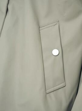 Chubasquero Only Elisa verde para mujer