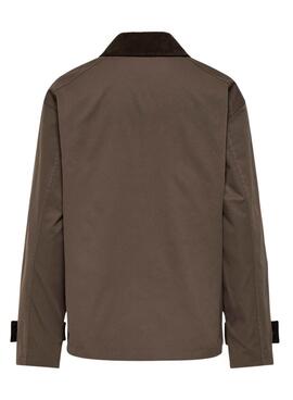 Chaqueta Only Evelyn marrón para mujer