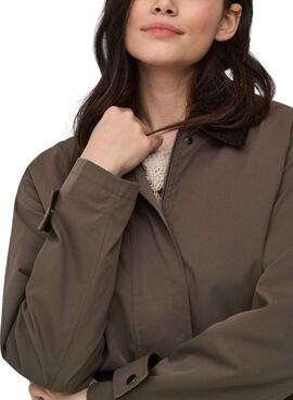 Chaqueta Only Evelyn marrón para mujer