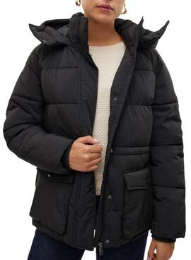 Abrigo Vero Moda Diana negro para mujer