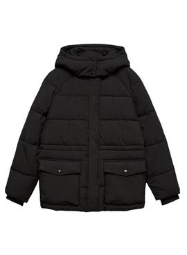 Abrigo Vero Moda Diana negro para mujer