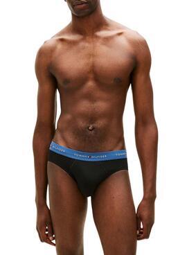 Paquete 3 calzoncillos Tommy Hilfiger slip negro para hombre