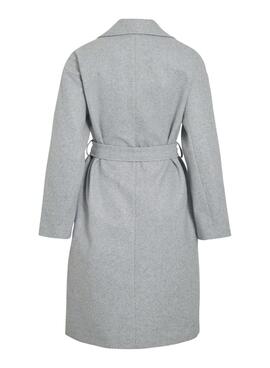 Abrigo Vila Claudia gris para mujer