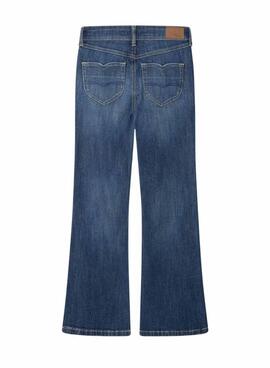 Pantalón Vaquero Pepe Jeans Slim Flare azul para niña 