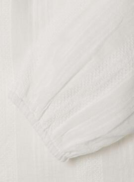 Blusa Pepe Jeans Heather Blanco para niña 