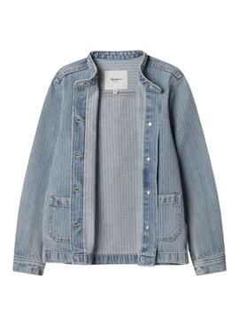 Cazadora Vaquera Pepe Jeans Denim azul para niña 