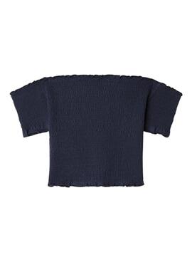 Camiseta Pepe Jeans Georgina azul marino para niña