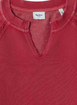 Sudadera Pepe Jeans Gabelle Roja para niña 