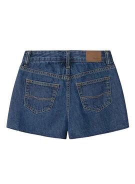 Short Pepe Jeans A-Line azul para niña 