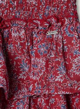 Falda Pepe Jeans Hallie floral para niñas 