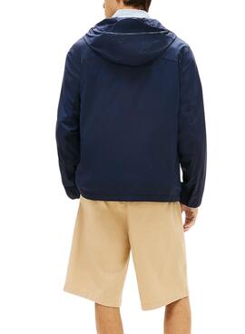 Cazadora Tommy Jeans Outdoor Shell marino para hombre