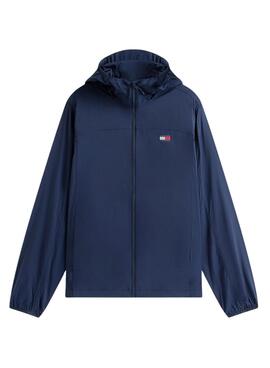 Cazadora Tommy Jeans Outdoor Shell marino para hombre