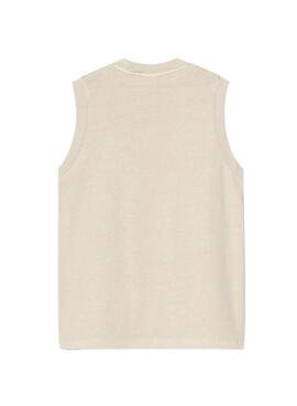 Camiseta Carhartt Nelson beige para mujer