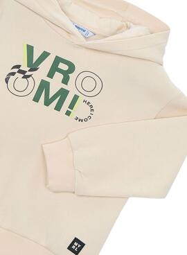 Sudadera Mayoral Pullover beige para niño 