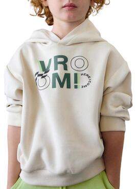 Sudadera Mayoral Pullover beige para niño 