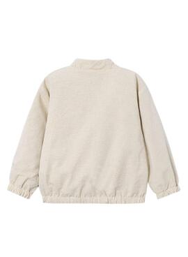 Cortaviento Mayoral beige para niño