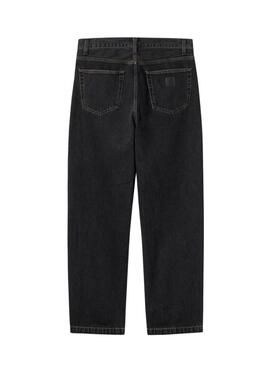 Pantalón vaquero Carhartt Aaron negro para hombre