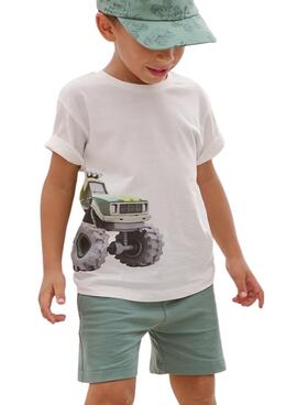 Conjunto Mayoral verde para niño 