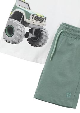 Conjunto Mayoral verde para niño 