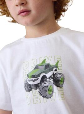 Conjunto Mayoral verde coche para niño 