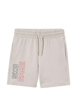 Conjunto de Mayoral beige y marino para niño