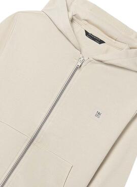 Sudadera Mayoral beige para niño