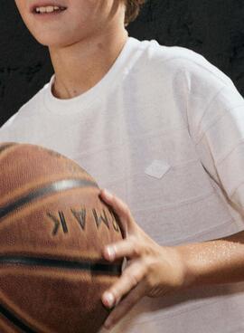 Camiseta Mayoral blanca para niño