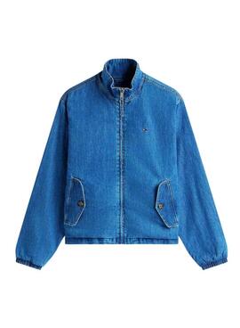 Cazadora vaquera Tommy Jeans Chambray azul para mujer