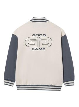 Bomber Mayoral beige para niño 