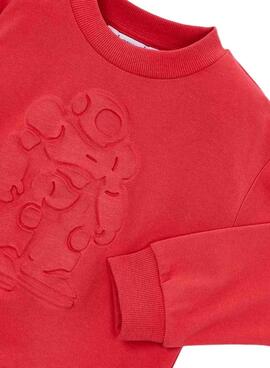 Sudadera Mayoral Roja Astronauta para niño 
