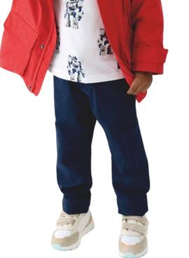 Pantalón Mayoral cargo azul para niño 