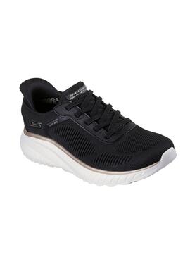 Zapatillas Skechers BOBS Squad negro para mujer