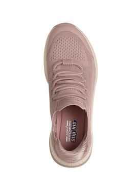 Zapatillas Skechers BOBS Squad 4 rosa para mujer
