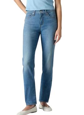 Pantalón vaquero Levis 312 Shaping Slim azul lavado para mujer