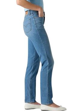Pantalón vaquero Levis 312 Shaping Slim azul lavado para mujer