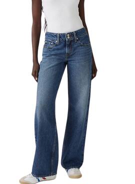 Pantalón vaquero Levis Superlow Loose azul oscuro para mujer