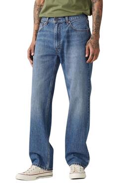 Pantalón vaquero Levis 555 Relaxed azul para hombre