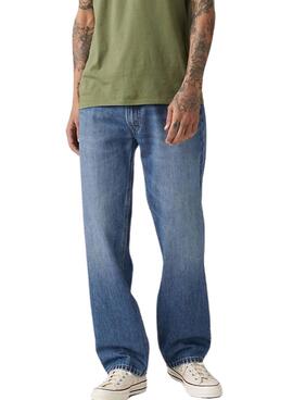 Pantalón vaquero Levis 555 Relaxed azul para hombre