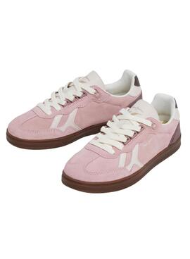 Zapatillas Pepe Jeans Ball piel rosa para mujer